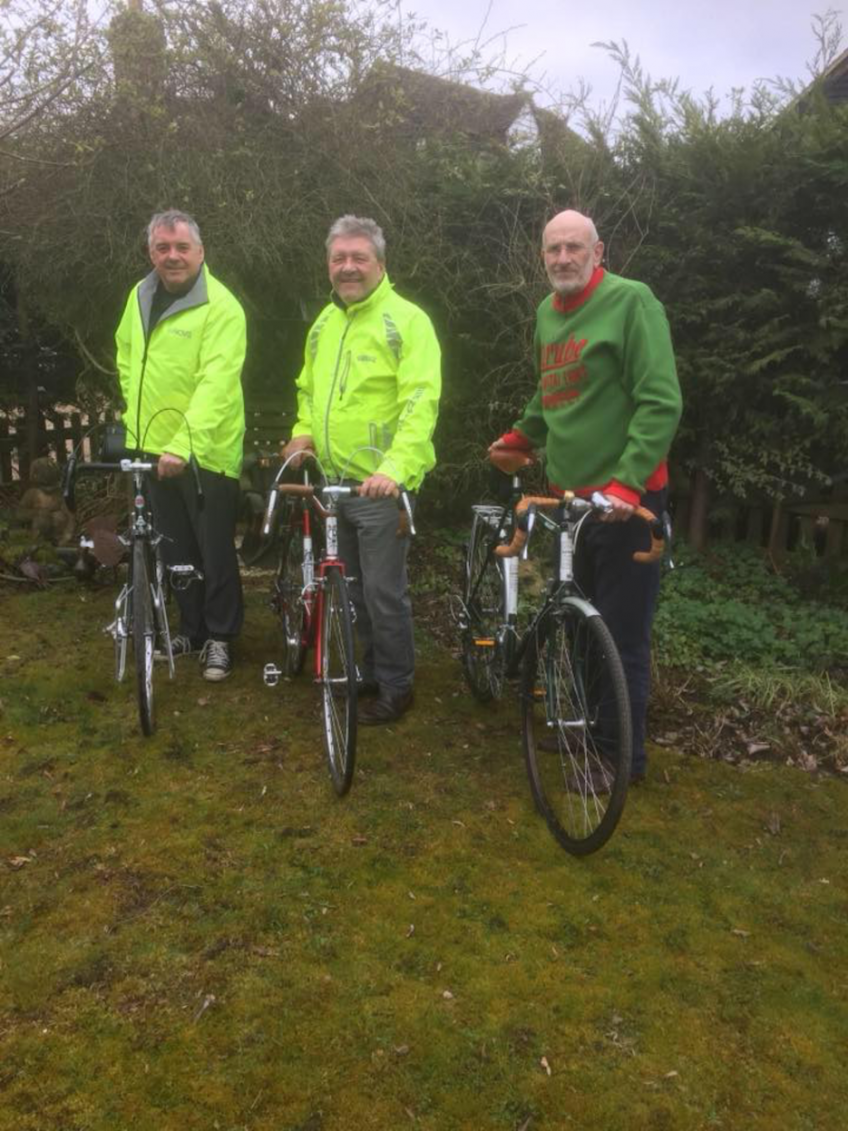 3 Old Guys + 1 cycle from the ‘Wipers’ Pub in Rye to Ypres in aid of Prostate Cancer Research