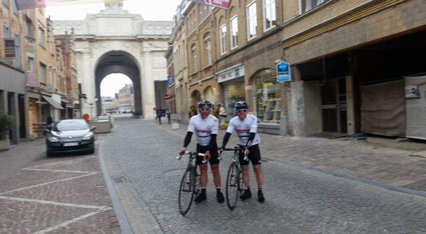 Rye Wheelers visit Ypres and the Menin Gate, 13-06-2106.